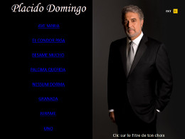 diaporama pps Placido Domingo