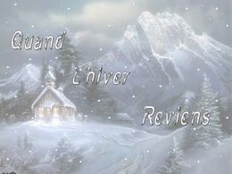 diaporama pps Quand l’hiver revient