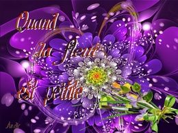 diaporama pps Quand la fleur est peinte