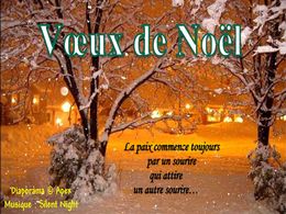 diaporama pps Vœux de Noël 2020
