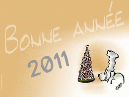 Bonne année 2011 par Tontonpapi