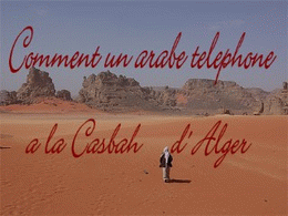 Comment un arabe téléphone