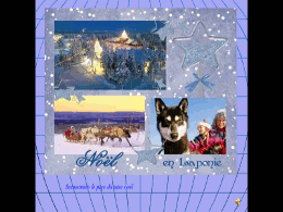 Noël en Laponie
