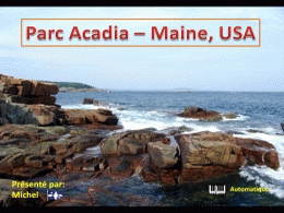 Parc Acadia Maine Usa
