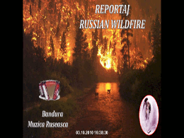 Reportaj russian wildfire