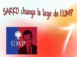 Sarko change le logo de l'ump