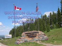 Waterton glacier international peace park