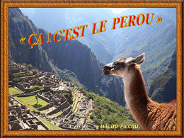 Ca c'est le Pérou