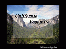 Californie Yosemite national park
