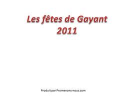 Douai: Les fêtes de Gayant 2011