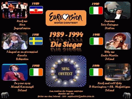 Eurovision song contest 1989-1994