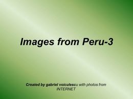 Images from Peru 3
