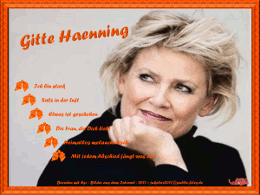 Jukebox Gitte Haenning