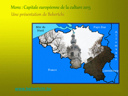 Mons : Capitale européenne de la culture 2015