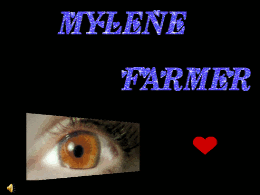 Mylène Farmer tour 2009 version musicale