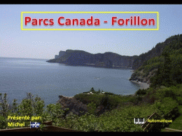 Parcs Canada Forillon