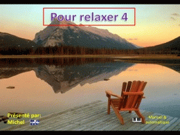 Pour relaxer 4