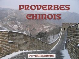 Proverbes chinois