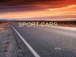 Sport cars