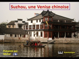 Suzhou une Venise chinoise