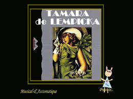Tamara Lempicka 1898-1980