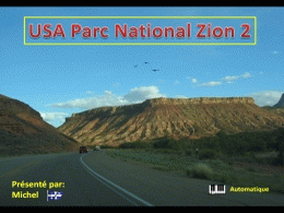 Usa parc national Zion 2
