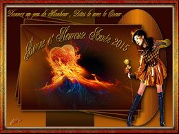 diaporama pps Bonne année 2015