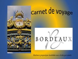 diaporama pps Carnet de voyages – Bordeaux