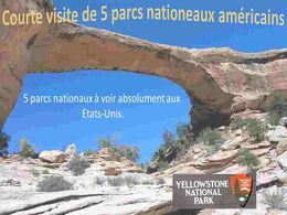 diaporama pps Visite de 5 parcs nationaux américains