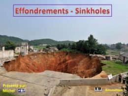 diaporama pps Effondrements – Sinkholes