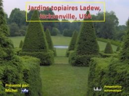 diaporama pps Jardins topiaires Ladew Jacksonville USA