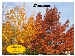 diaporama pps L’automne