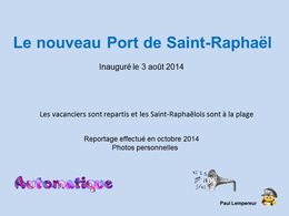 diaporama pps Le nouveau port de St Raphaël