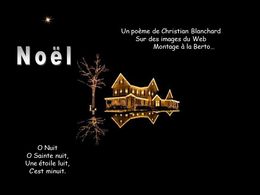 diaporama pps Noël – Poème de Christian Blanchard