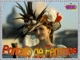 diaporama pps Portraits de femmes
