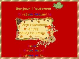 diaporama pps Quand l’automne revient