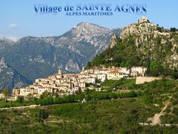 diaporama pps Village de Sainte-Agnès Alpes-Maritimes