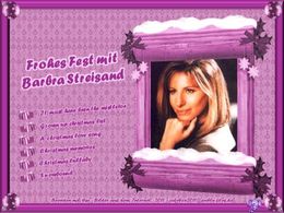 Weihnachten mit Barbra Streisand