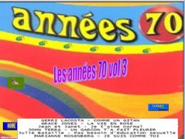 Diaporama Années 70 volume 3