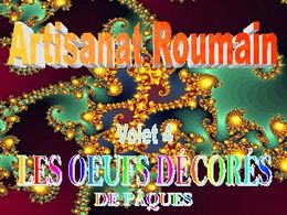 Art roumain 4 les œufs