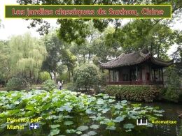 Les jardins classiques de Suzhou