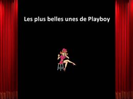 Les plus belles unes de playboy