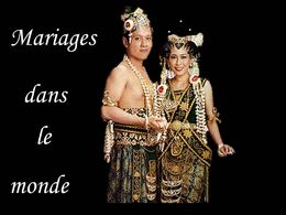 Mariages dans le monde