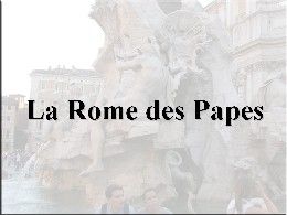 La Rome des papes