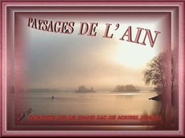 Diaporama Paysages de l'Ain