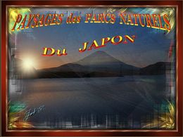 Paysages des parcs naturels japonais