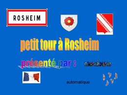 Petit tour à Rosheim