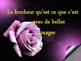 Proverbes sur le bonheur en images