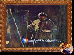 Quand peint le Maestro