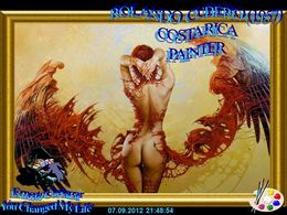 Diaporama Rolando Cubero 1957 Costa Rica painter